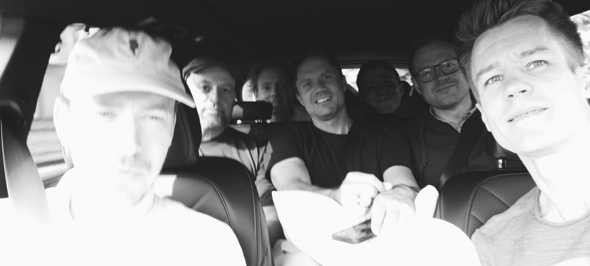 Marko Klåpo i bilen
